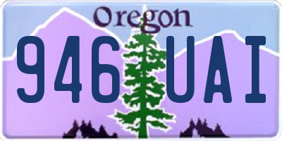 OR license plate 946UAI