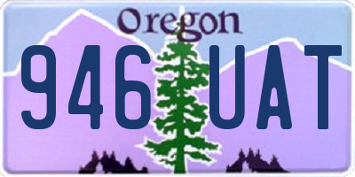 OR license plate 946UAT