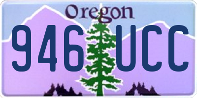 OR license plate 946UCC