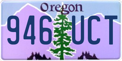 OR license plate 946UCT