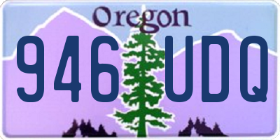 OR license plate 946UDQ