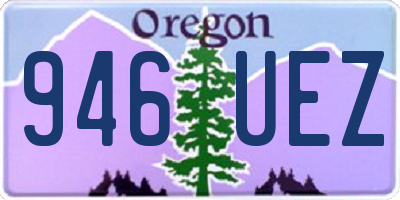 OR license plate 946UEZ