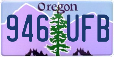 OR license plate 946UFB