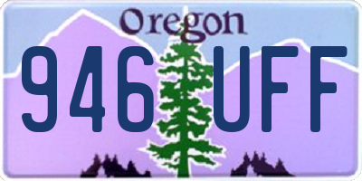 OR license plate 946UFF
