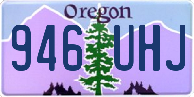 OR license plate 946UHJ