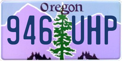 OR license plate 946UHP