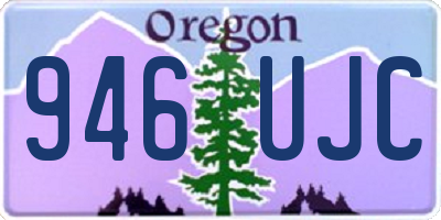 OR license plate 946UJC