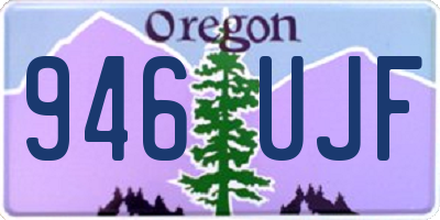OR license plate 946UJF