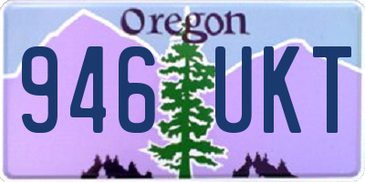 OR license plate 946UKT