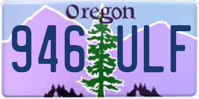 OR license plate 946ULF