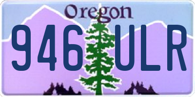 OR license plate 946ULR
