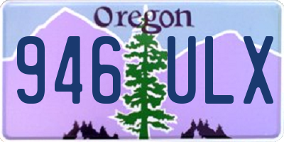 OR license plate 946ULX