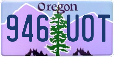 OR license plate 946UOT
