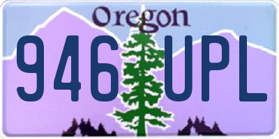 OR license plate 946UPL