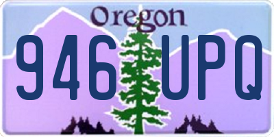 OR license plate 946UPQ