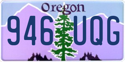 OR license plate 946UQG