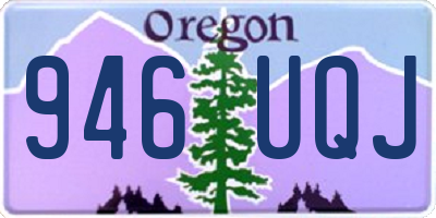 OR license plate 946UQJ