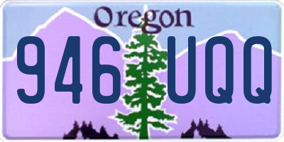 OR license plate 946UQQ