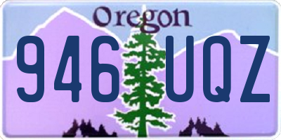OR license plate 946UQZ