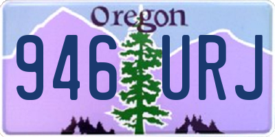 OR license plate 946URJ