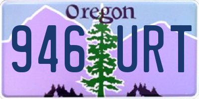 OR license plate 946URT