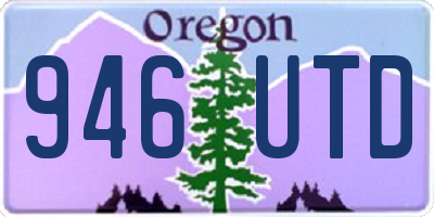 OR license plate 946UTD