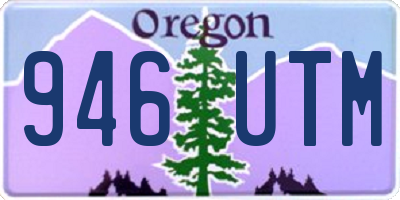 OR license plate 946UTM