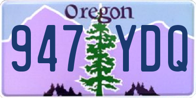 OR license plate 947YDQ