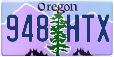 OR license plate 948HTX