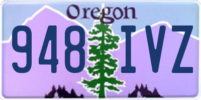 OR license plate 948IVZ