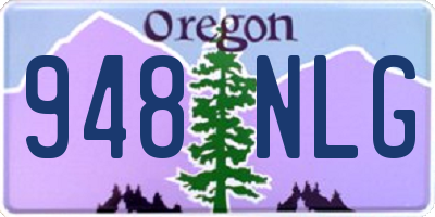 OR license plate 948NLG