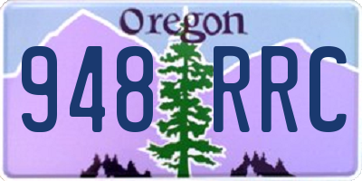 OR license plate 948RRC
