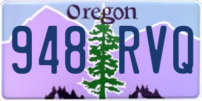 OR license plate 948RVQ