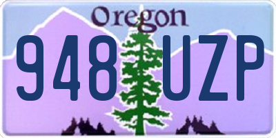 OR license plate 948UZP
