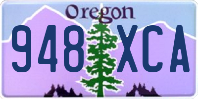 OR license plate 948XCA