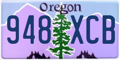OR license plate 948XCB