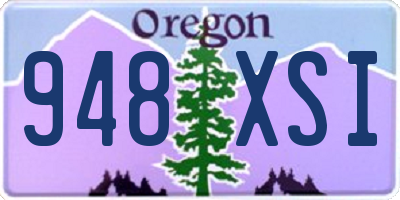 OR license plate 948XSI