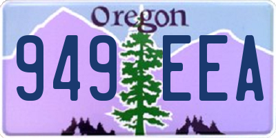 OR license plate 949EEA