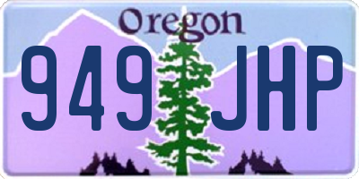 OR license plate 949JHP