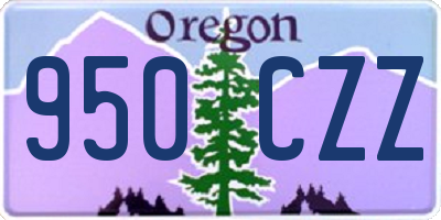 OR license plate 950CZZ