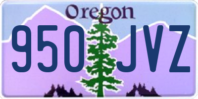 OR license plate 950JVZ