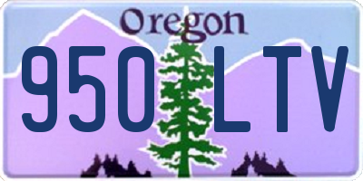 OR license plate 950LTV