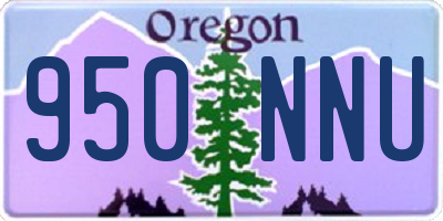 OR license plate 950NNU