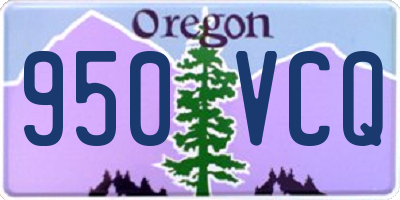 OR license plate 950VCQ
