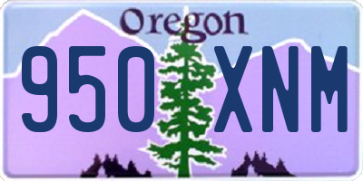 OR license plate 950XNM