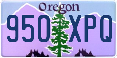 OR license plate 950XPQ