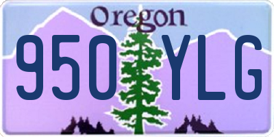 OR license plate 950YLG