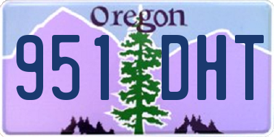 OR license plate 951DHT