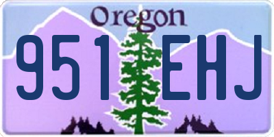 OR license plate 951EHJ