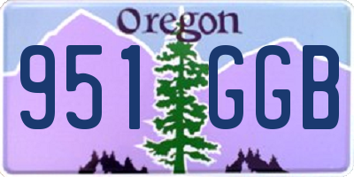 OR license plate 951GGB